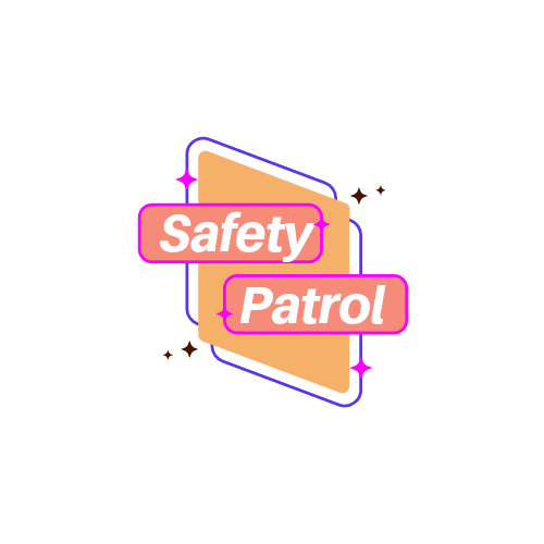 safety patrol in orange/pink color 